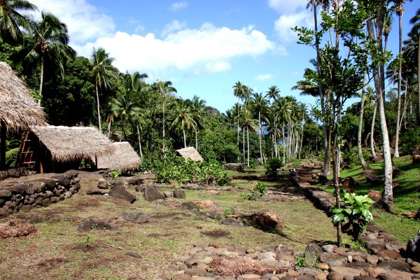 Looked as though new buildings had been added to the old rock formations.